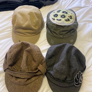 Four cute hats